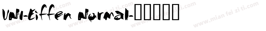 VNI-Eiffen Normal字体转换